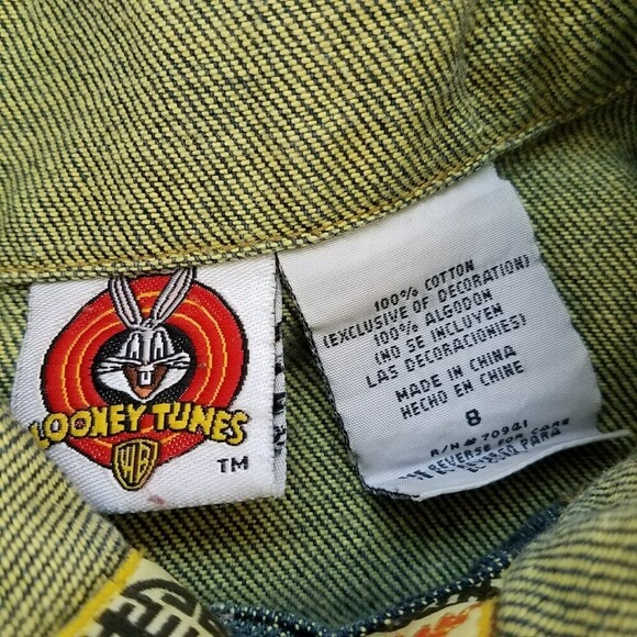 Looney Tunes Denim Jean Jackets - Picture 10 of 10